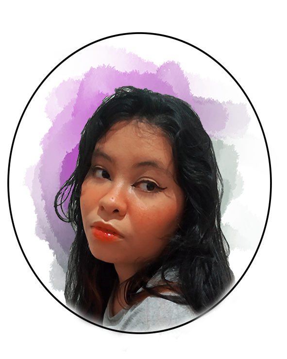 Foto de uma mulher parda com o cabelo preto